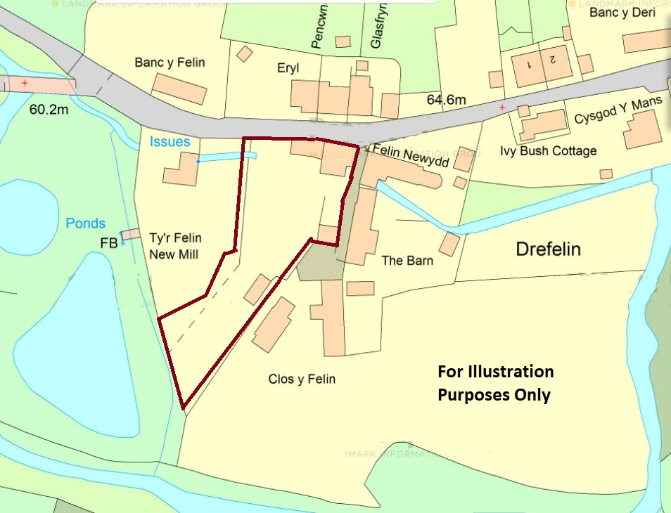 Floorplan of Drefelin, Drefach Felindre, Carmarthenshire, SA44 5XB