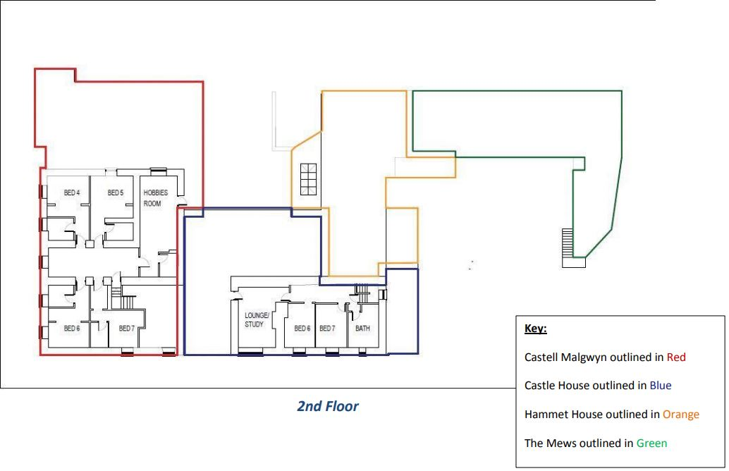 Floorplan of Castell Malgwyn, Llechryd, Cardigan, Ceredigion, SA43 2QA