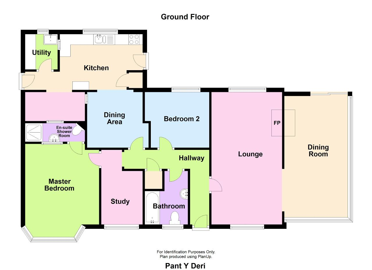 Floorplan of Unmarked Road, Drefach Felindre, Carmarthenshire, SA44 5HW