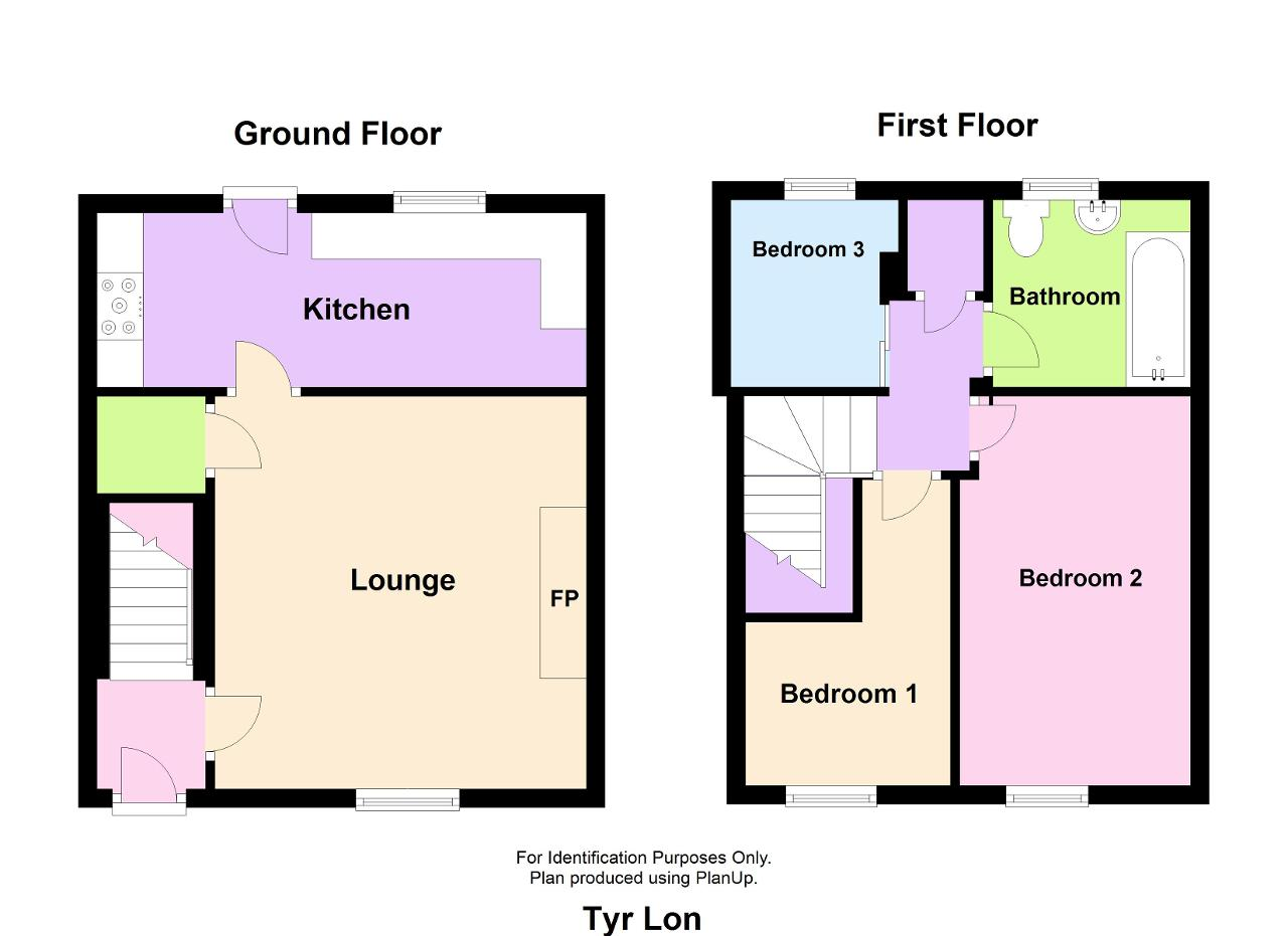 Floorplan of Pentrecagal Road, Drefach Felindre, Llandysul, SA44 5YA
