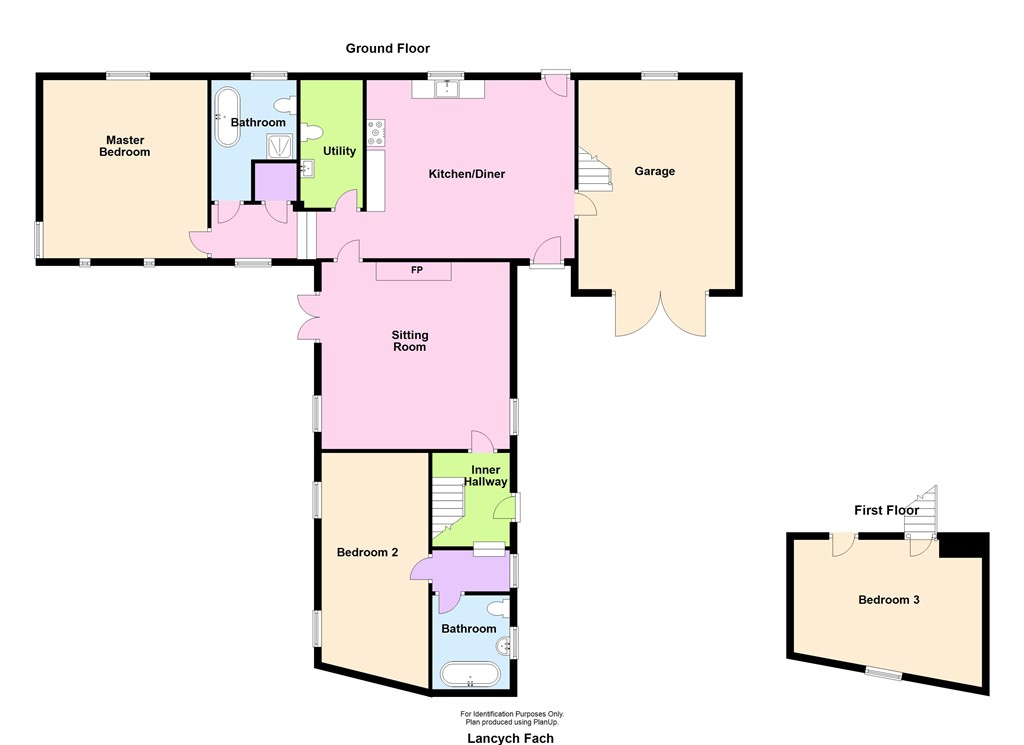 Floorplan of Lancych, Boncath, Pembrokeshire, SA37 0LJ