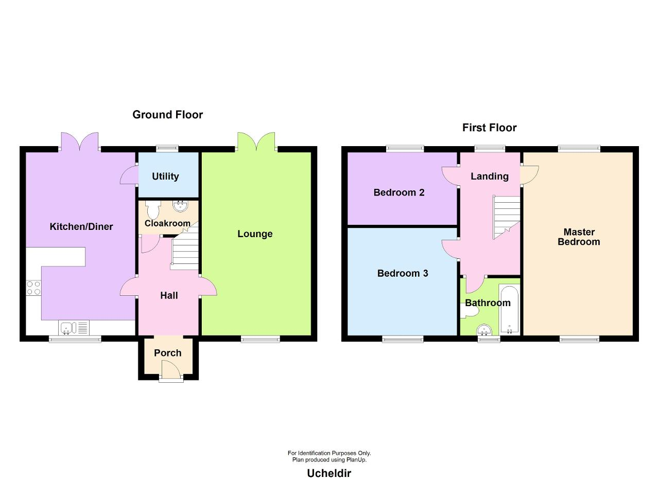Floorplan of Coed Y Bryn, Coed y Bryn, Llandysul, Ceredigion, SA44 5LH