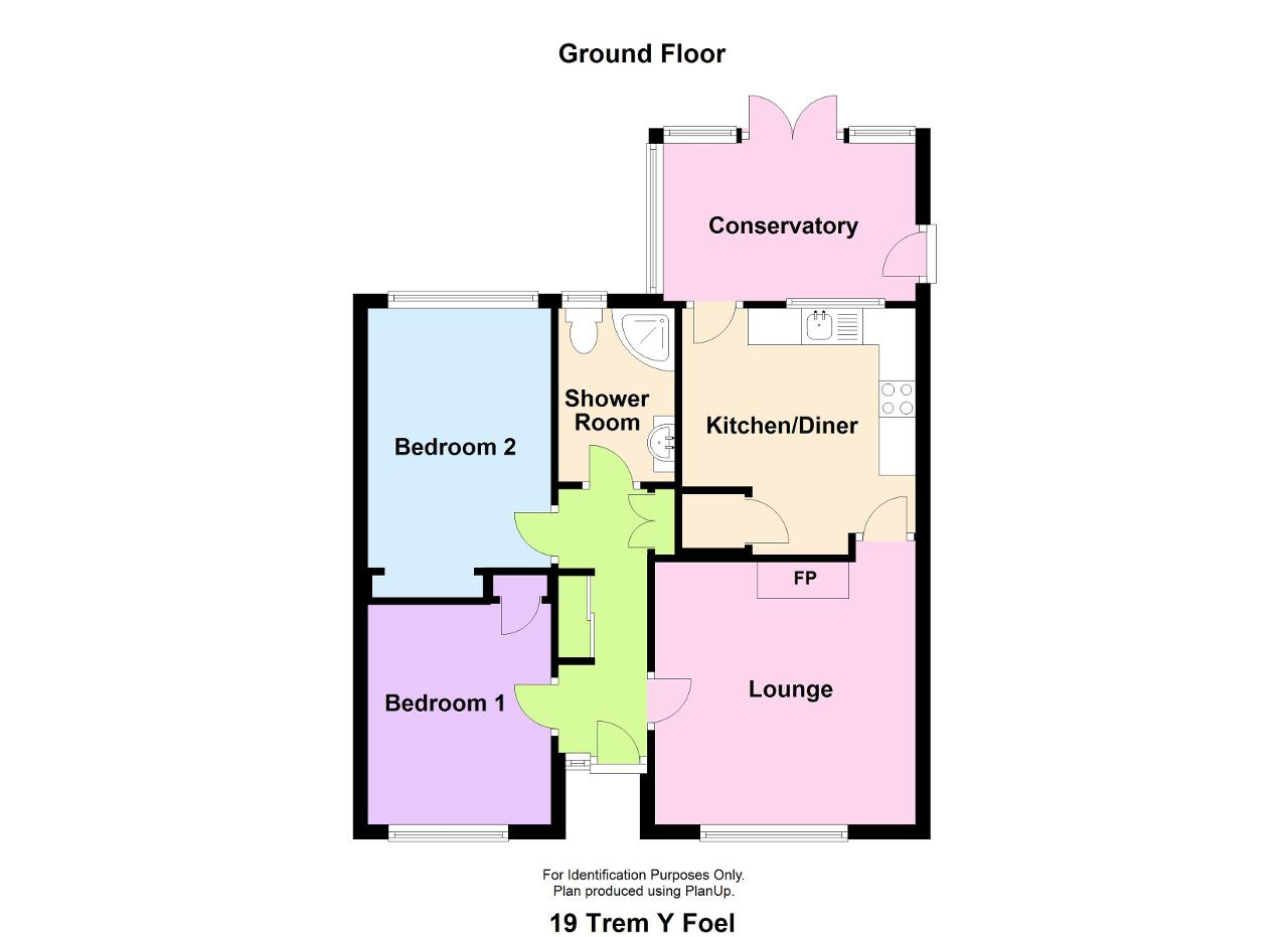 Floorplan of Trem y Foel, Penrhiwllan, Llandysul, Ceredigion, SA44 5NN