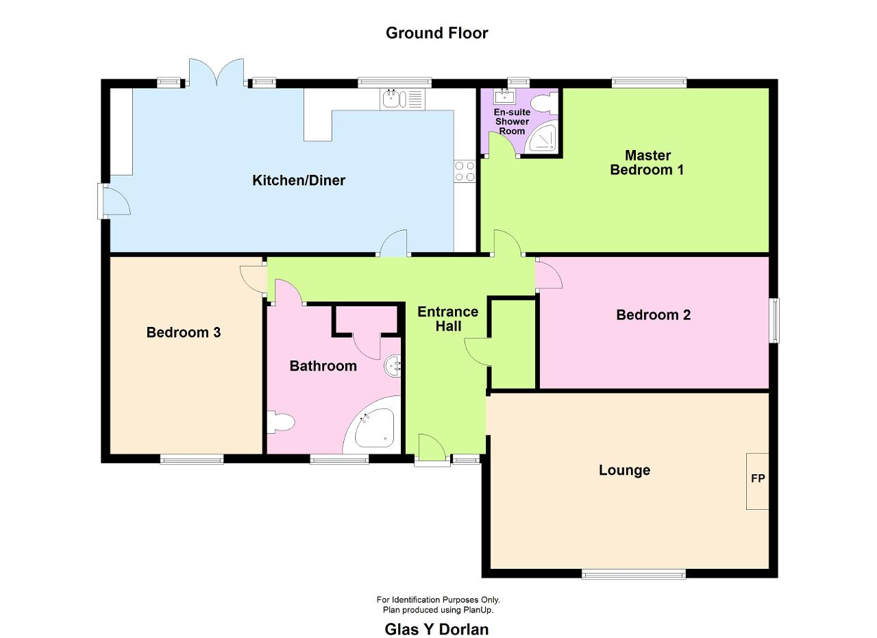 Floorplan of Heol y Merwydd, Penrhiwllan, Llandysul, Ceredigion, SA44 5NH