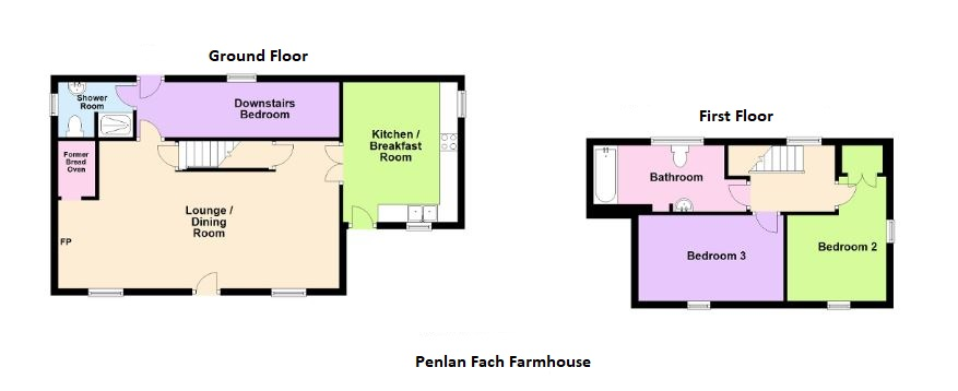 Floorplan of Unmarked Road, Hermon, Near Glogue, Pembrokeshire, SA36 0DZ